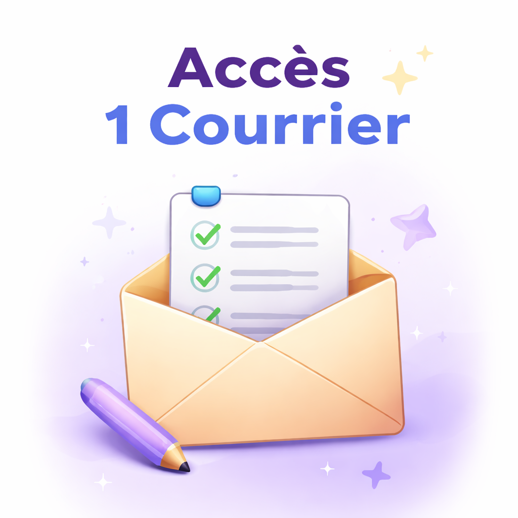 Accès 1 courrier administratif